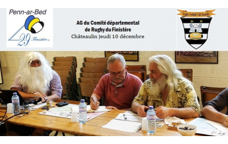 AG du Comité départemental de Rugby