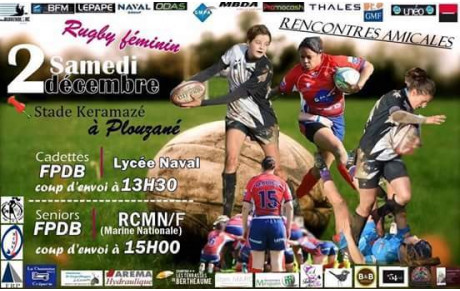 Rugby pratiqué par les filles