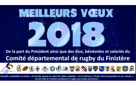Très Bonne Année 2018 à toutes et tous ! 