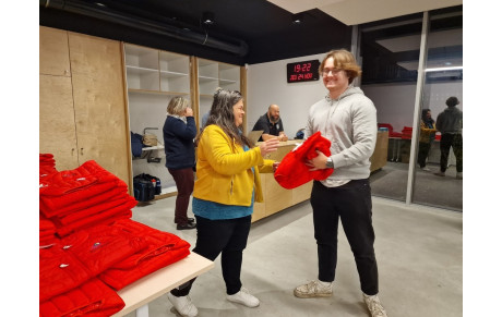 Remise de dotation aux nouveaux éducateurs